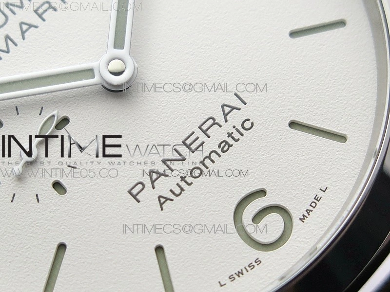 PAM1314 VSF 1:1 Best Edition White Dial on Brown Leather Strap P.9000 Super Clone